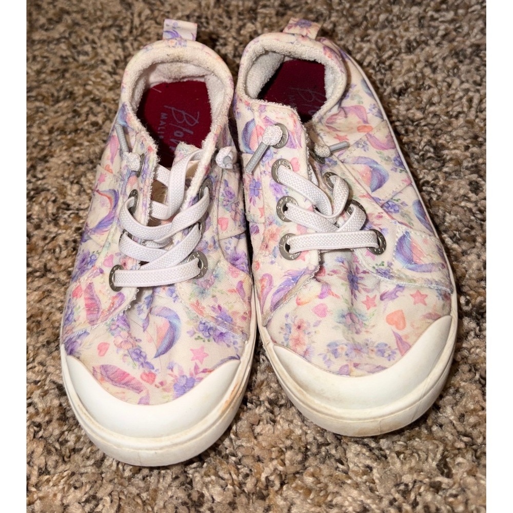 Blowfish-Malibu Unicorn Slip On Canvas Sneakers Size 13 - Picture 9 of 9